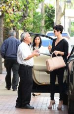 JAIMIE ALEXANDER Debuts Short Hair Out in Beverly Hills