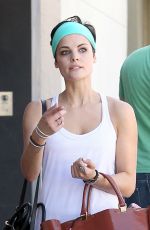 JAIMIE ALEXANDER Leaves Rise Movement Gym in Beverly Hills