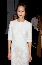 JAMIE CHUNG at Monique Lhuillier Fashion Show in New York