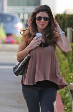 JAMIE LYNN SIGLER at Drybar in West Hollywood