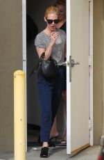 JANUARY JONES Out and About in Brentwood