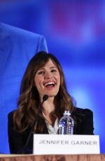 JENNIFER GARNER at Draft Day Press Conference in New York