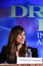 JENNIFER GARNER at Draft Day Press Conference in New York