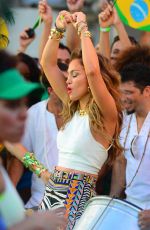 JENNIFER LOPEZ on the Set of Fifa World Cup Music Video in Fort Lauderdale