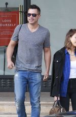 JESSICA ALBA and Cash Warren Leaves Barneys New York in Beverly Hills