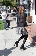 JESSICA ALBA Arrives at Gwen Stefani’s Baby Shower in Bel Air