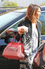JESSICA ALBA Arrives at Her Office in Santa Monica 0602