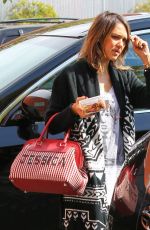 JESSICA ALBA Arrives at Her Office in Santa Monica 0602