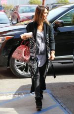 JESSICA ALBA Arrives at Her Office in Santa Monica 0602