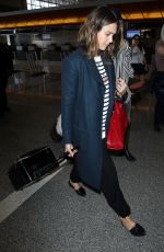 JESSICA ALBA Arrives at LAX Airport 2502