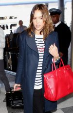 JESSICA ALBA Arrives at LAX Airport 2502