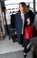 JESSICA ALBA Arrives at LAX Airport 2502