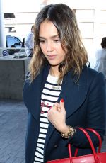 JESSICA ALBA Arrives at LAX Airport 2502
