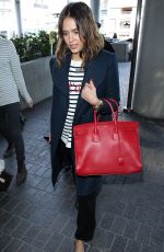 JESSICA ALBA Arrives at LAX Airport 2502
