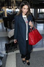 JESSICA ALBA Arrives at LAX Airport 2502