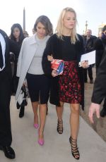 JESSICA ALBA Arrives at Nina Ricci Fashion Show in Paris