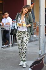 JESSICA ALBA at a Coffee Bean in Beverly Hills