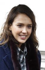 JESSICA ALBA Out and About in Paris