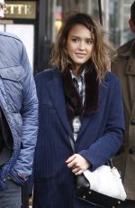 JESSICA ALBA Out and About in Paris