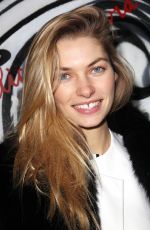 JESSICA HART at Alice + Olivia Fall 2014 Fashion Show in New York