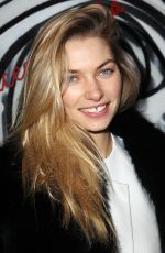 JESSICA HART at Alice + Olivia Fall 2014 Fashion Show in New York
