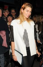 JESSICA HART at Alice + Olivia Fall 2014 Fashion Show in New York