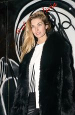 JESSICA HART at Alice + Olivia Fall 2014 Fashion Show in New York
