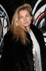 JESSICA HART at Alice + Olivia Fall 2014 Fashion Show in New York