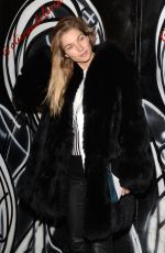 JESSICA HART at Alice + Olivia Fall 2014 Fashion Show in New York