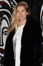 JESSICA HART at Alice + Olivia Fall 2014 Fashion Show in New York