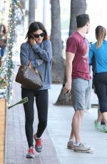 JESSICA SZOHR Out to Lunches at Luca in West Hollywood