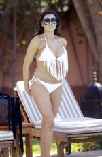 JESSICA WRIGHT in Bikini at a Hotel Pool in Marrakesh