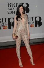 JESSIE J at 2014 Brit Awards in London