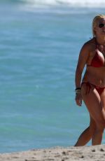 JILL MARTIN in Bikini on the Beach in Miami