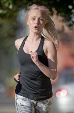 JORGIE PORTER at a Gym in Los Angeles
