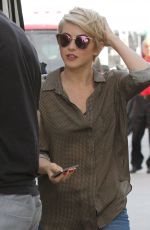 JULIANNE HOUGH Arrives at LAX Airport