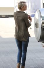 JULIANNE HOUGH Arrives at LAX Airport