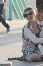 JULIANNE HOUGH at Manhattan Beach