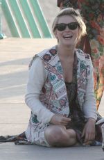 JULIANNE HOUGH at Manhattan Beach