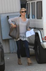 JULIANNE HOUGH Heading to a Meeting in Los Angeles