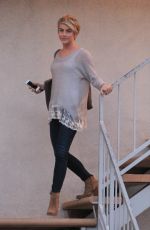 JULIANNE HOUGH Heading to a Meeting in Los Angeles