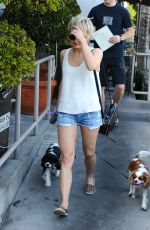 JULIANNE HOUGH in Shorts Out and About in Los Angeles