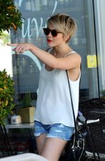 JULIANNE HOUGH in Shorts Out and About in Los Angeles