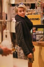JULIANNE HOUGH Out Shopping in Los Angeles