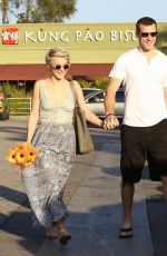 JULIANNE HOUGH Shopping at Whole Foods in Los Angeles