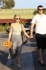 JULIANNE HOUGH Shopping at Whole Foods in Los Angeles