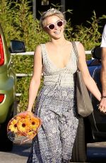 JULIANNE HOUGH Shopping at Whole Foods in Los Angeles