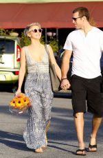 JULIANNE HOUGH Shopping at Whole Foods in Los Angeles