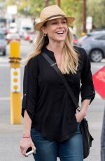 JULIE BENZ Out Shopping in Melrose