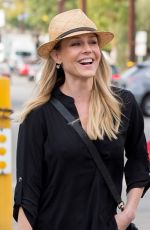 JULIE BENZ Out Shopping in Melrose